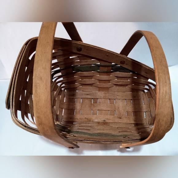 VTG • 1991 • Longaberger • Christmas Collection • Yuletide Traditions Basket - Picture 11 of 12